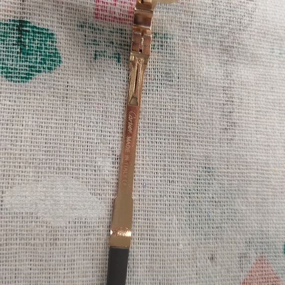 Cartier Sunglasses Gold frame Eyeglasses Black - Picture 6 of 12